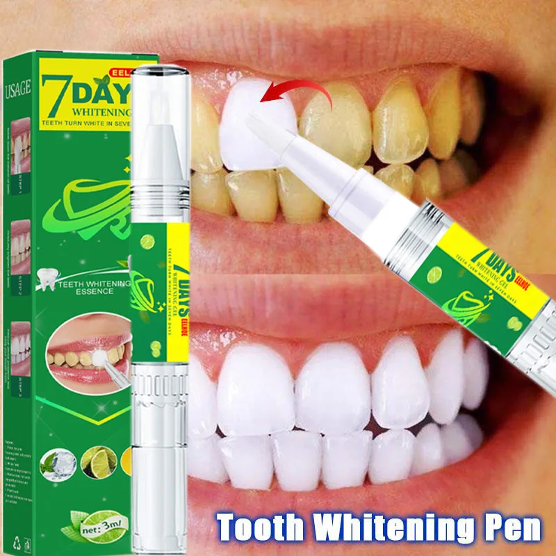 

Teeth Whitening Pen Whitener Powder Bleach Remove Stains Cleansing Oral Hygiene Instant Tooth Whitening Kit Care Tooth Gel