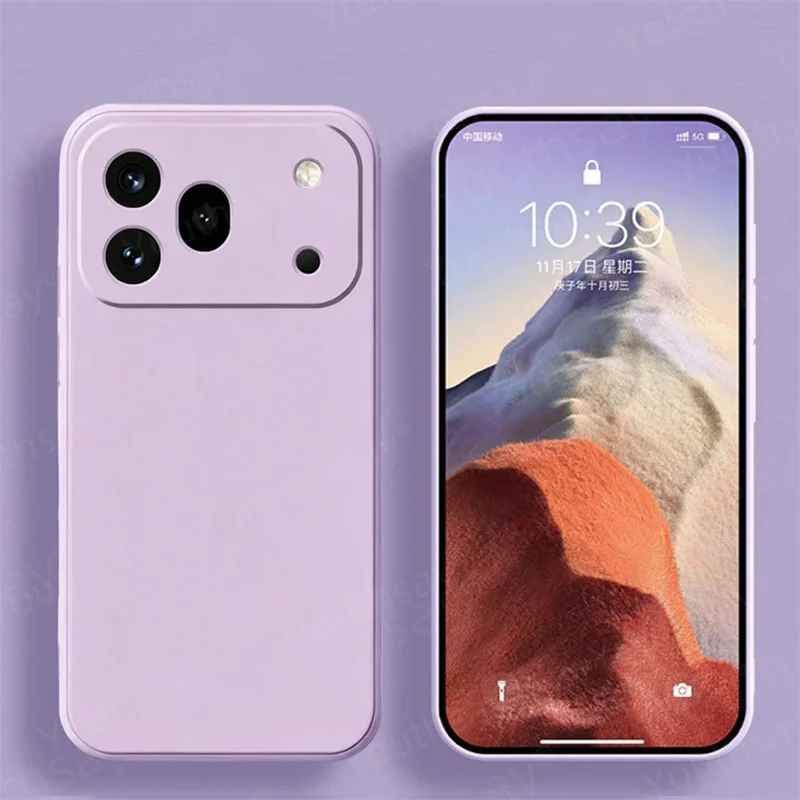 Premium Liquid Silicone Protective Phone Case - Soft Bumper Cover