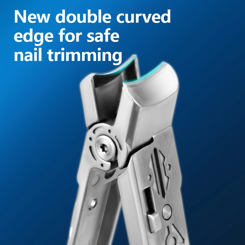 TJ SEGA Professional Nail Clipper Trimmer Cutter Robot Style Process Power and Beauty Thick Hard Toenail Fingernail Scissors
