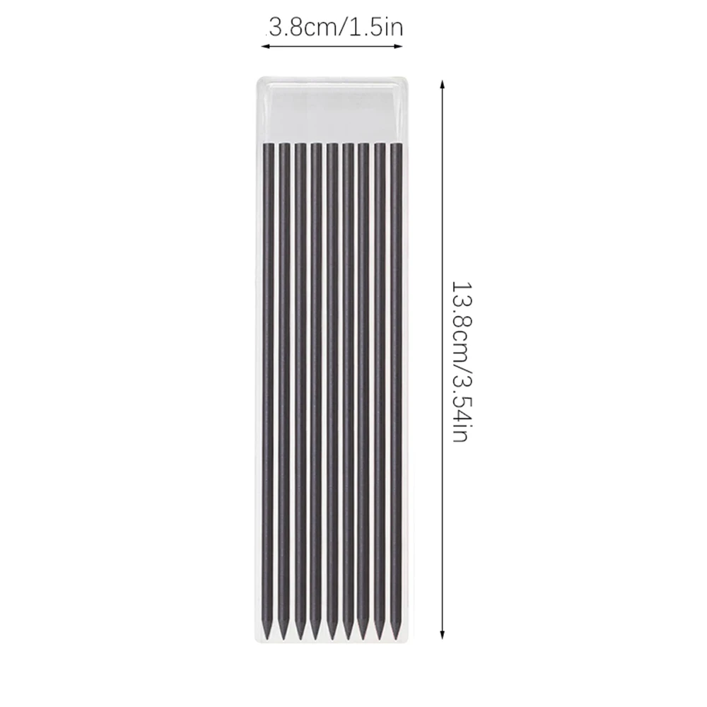2.8mm 1 상자 목공 연필심 딥홀 마킹 건축용 페인팅 연필심 코어 문구 학교 사무용품