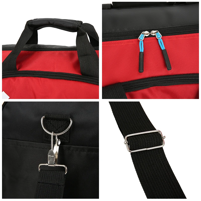 Gym Bag Men's and Women's Fitness Training Bag Outdoor Waterproof Sports Shoulder Personalized Name Pattern