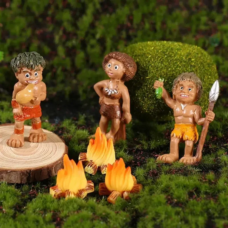 Ornament Crafts Miniature Figurines Resin Ornaments Miniature Ornament Resin Crafts Resin Bonfire Model Miniature Decoration Campfire Toy Artificial Bonfire