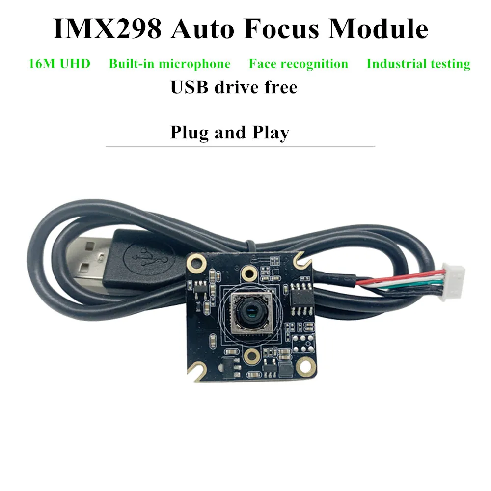 

Модуль камеры HD USB IMX298 с высокой камерой и воздушной камерой, модуль сканирования без привода