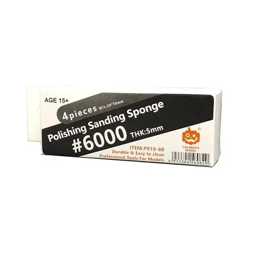 5 Sheets High Precision 5000 Grit Sandpaper - 9x11 Inch Wet/Dry Polishing Paper