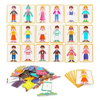 Magnetic Puzzle Book Kids Intelligent 3D Jigsaw Toys Brain Training Games Montessori Educational Toys for Kids Gifts Xmas Toys 2