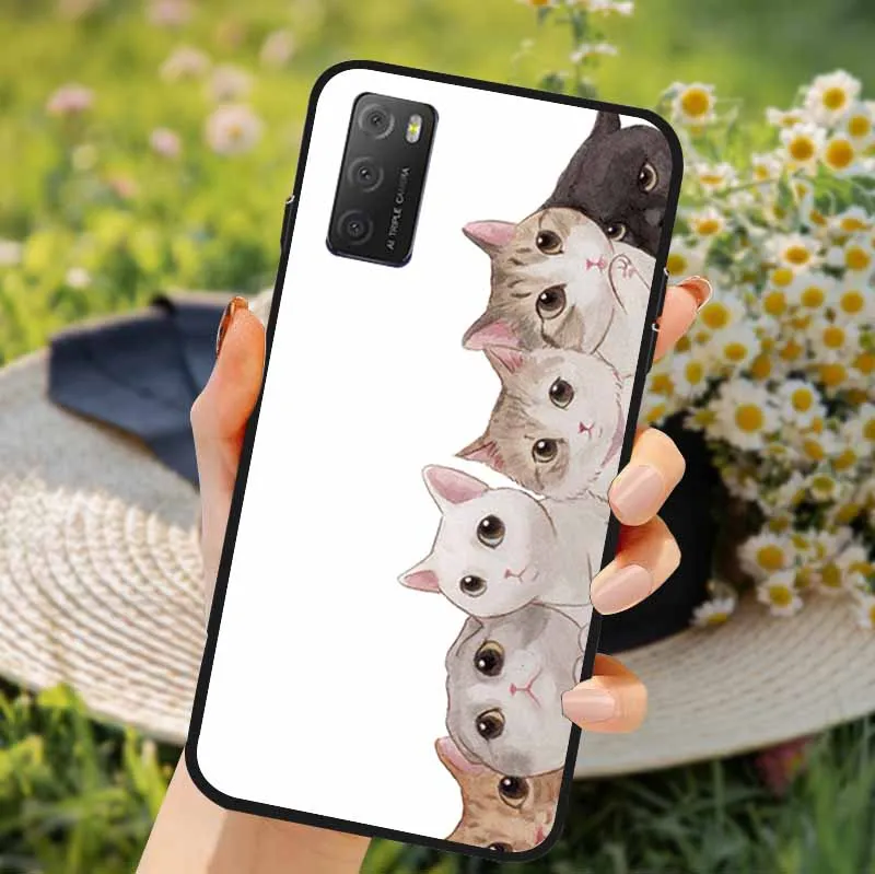 3D Soft TPU Floral Embossed Silicone Phone Case - Elegant Flower Design Back Cover