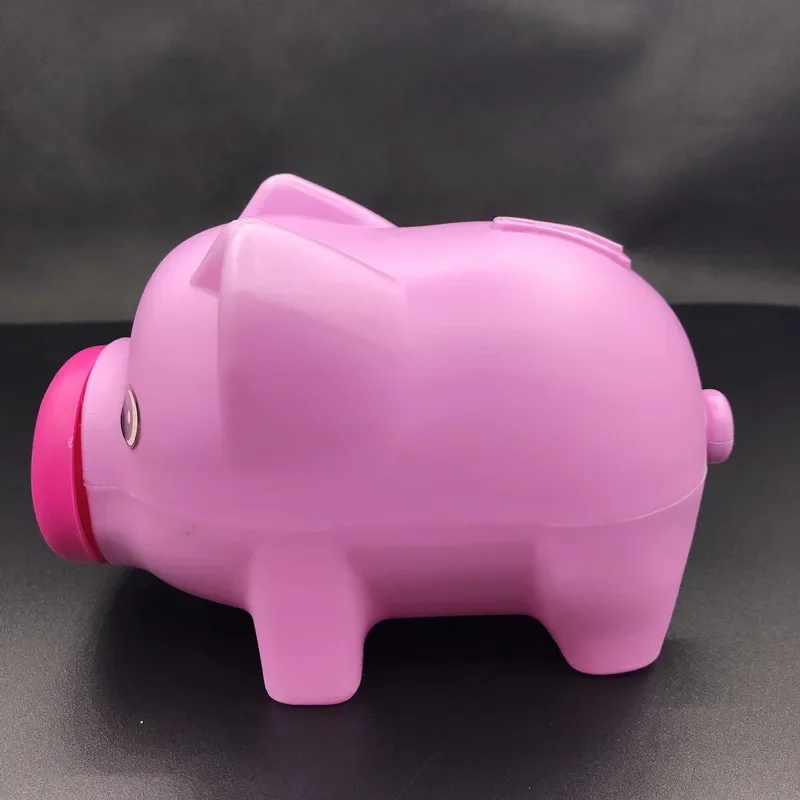 Cartoon Piggy Coin Storage Box Mini Plastic Cash Storage Boxes For Kids Saving Money Household Ornaments Boys Girls Gift 6