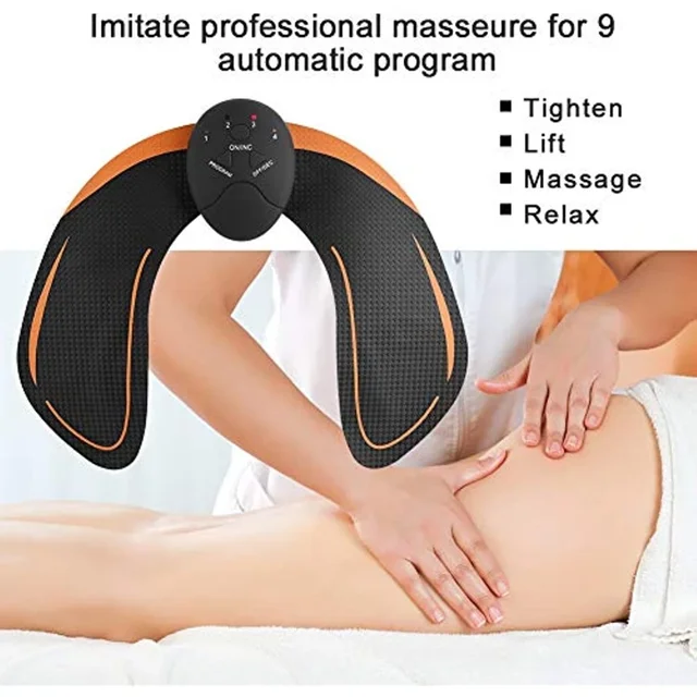 Hordozható Gluteup Mikroáramú Hiplift Edző Fenék Emelő Masszázsgép Csípő Masszírozó Otthoni Irodai Edzés Berendezés Gép - Image 3