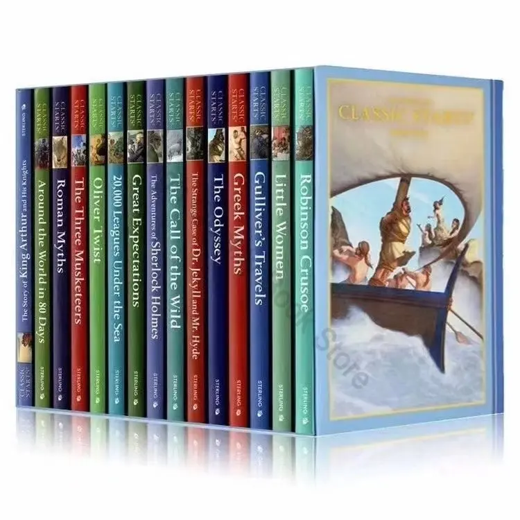 15 книг, английская Оригинальная версия, Классические старты L1 L2 L3, детские английские книги для просвещения, чтения