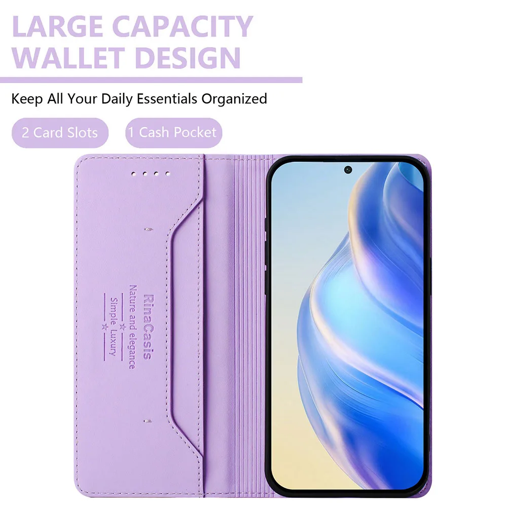 Magnetic Leather Flip Wallet Phone Cover