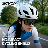 SCVCN nouvelle équitation cyclisme lunettes de soleil Sports de plein air lunettes de course hommes vtt vélo lunettes femmes cyclisme lunettes 1 lentille 4