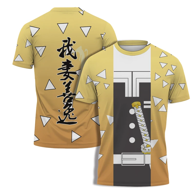 Summer Fashion Anime Demon Slayer Kochou Shinobu 3D T Shirt Kids Casual T-shirt Boy Girl Unisex Clothes Oversized Tshirt Tops T-Shirts cheap T-Shirts