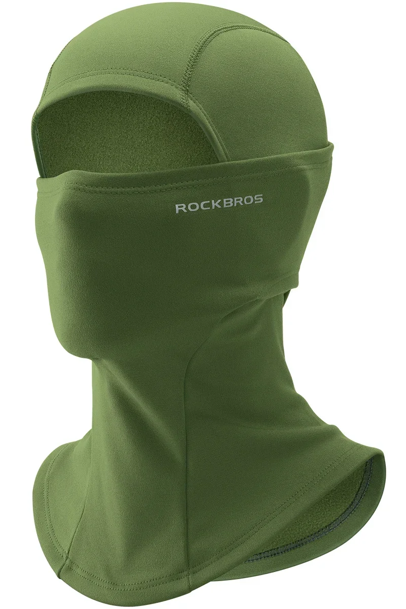 Winter Cycling Mask Fleece Thermal Keep Warm Windproof Cycling Face Mask Balaclava Ski Fishing Skiing Hat Headwear ROCKBROS