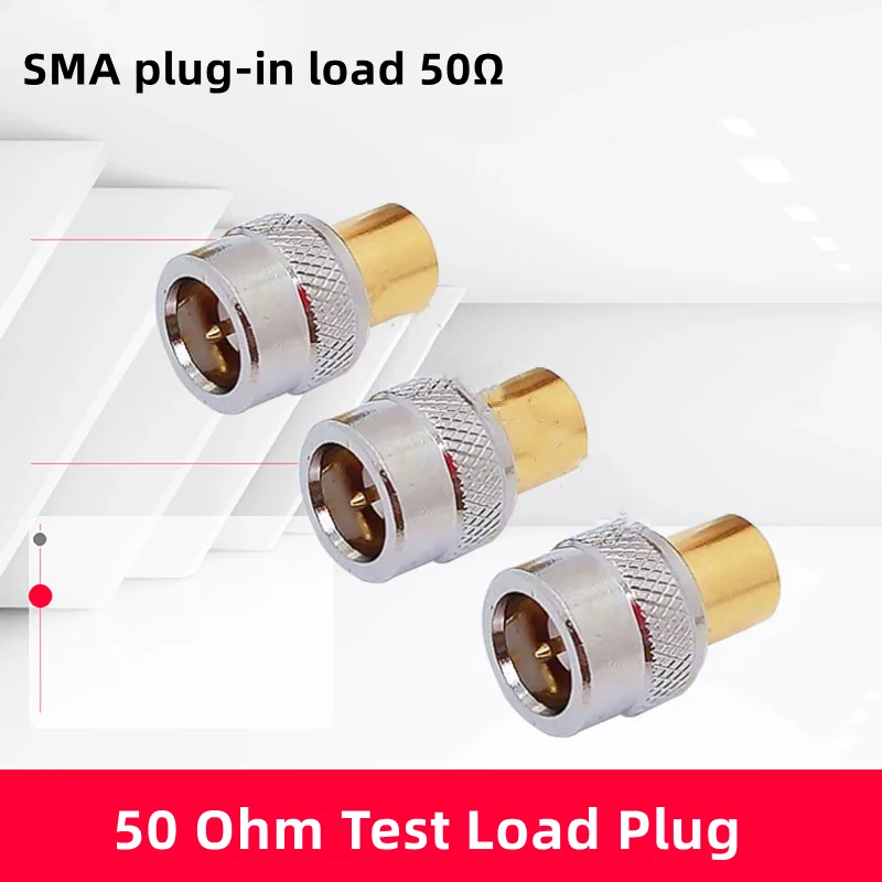 Terminal de Carga Sma Quick Plug Conector Sma Baixa Onda Estacionária Sma-j Teste de 50 Ohms 8.5g pc