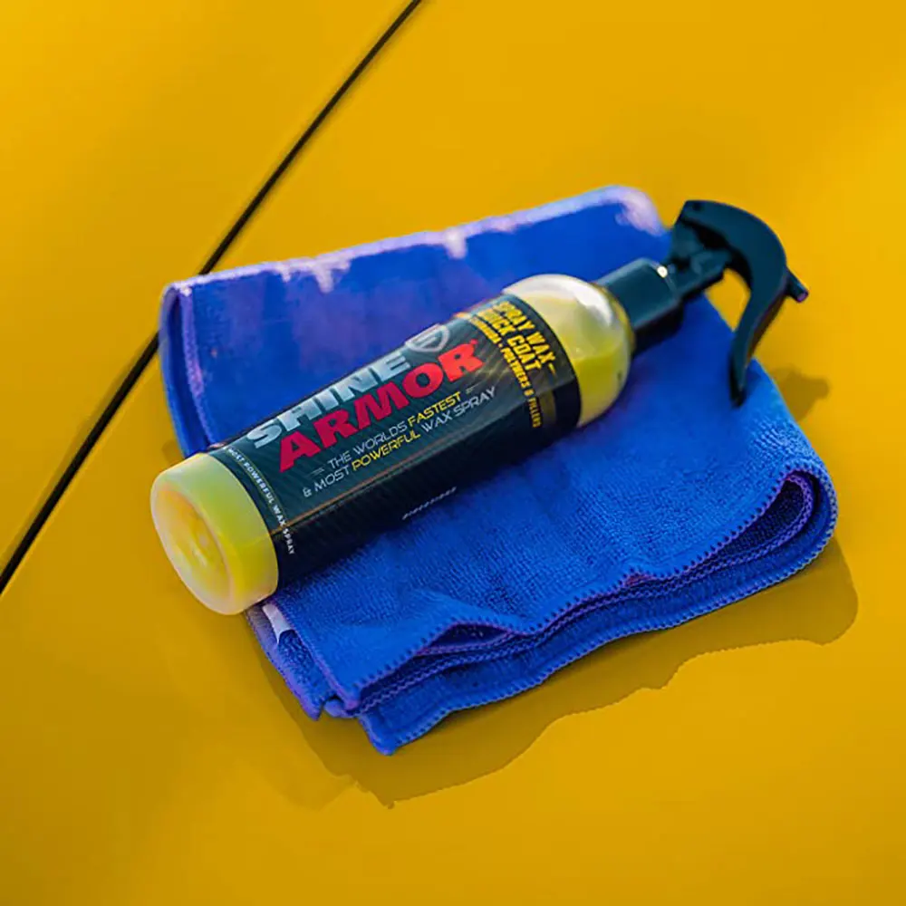 Liquid Spray Wax with Carnauba Wax for Car Hybrid Hydrophobic Car Polish and Shine Spray Sealant & Paint Protection