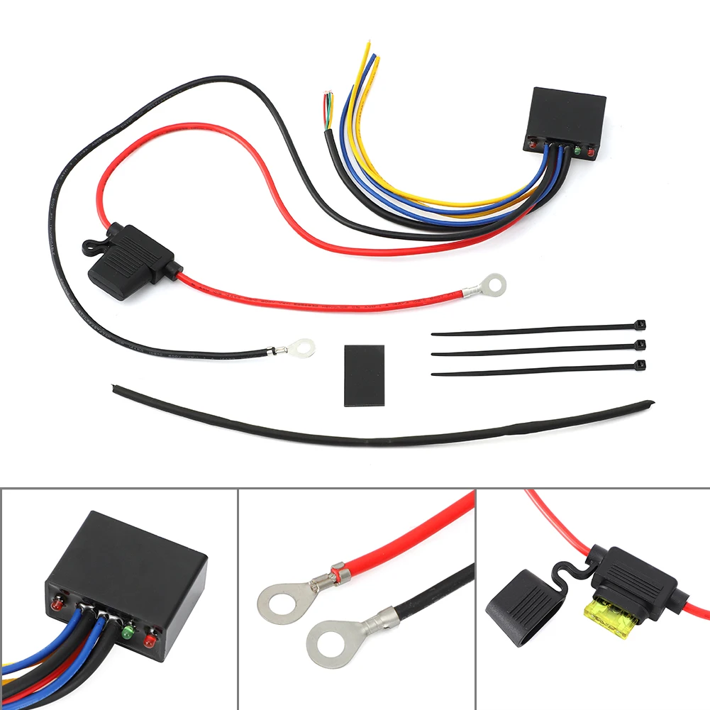 Motorcycle Switch For BMW R1200GS R 1200 GS R1250GS F850GS F750GS ADV Adventure LC Motorcycle Fog Lights Wiring Harness Handle Push Button