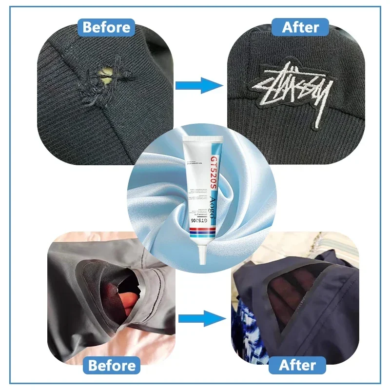 Strong Fabric Glue Adhesive for DIY Cloth Repair Waterproof