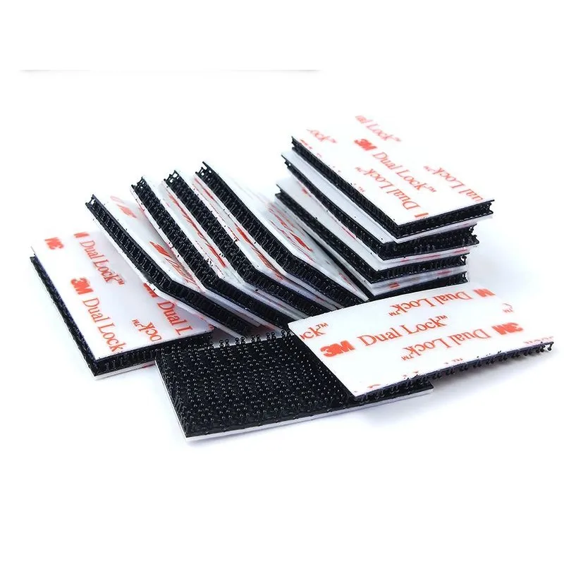 Lock Die Cut Preto Produtos Mais Vendidos 25.4 mm x 25.4 mm 20 Pcs Dropshipping Sj3550 2023 3m-dual