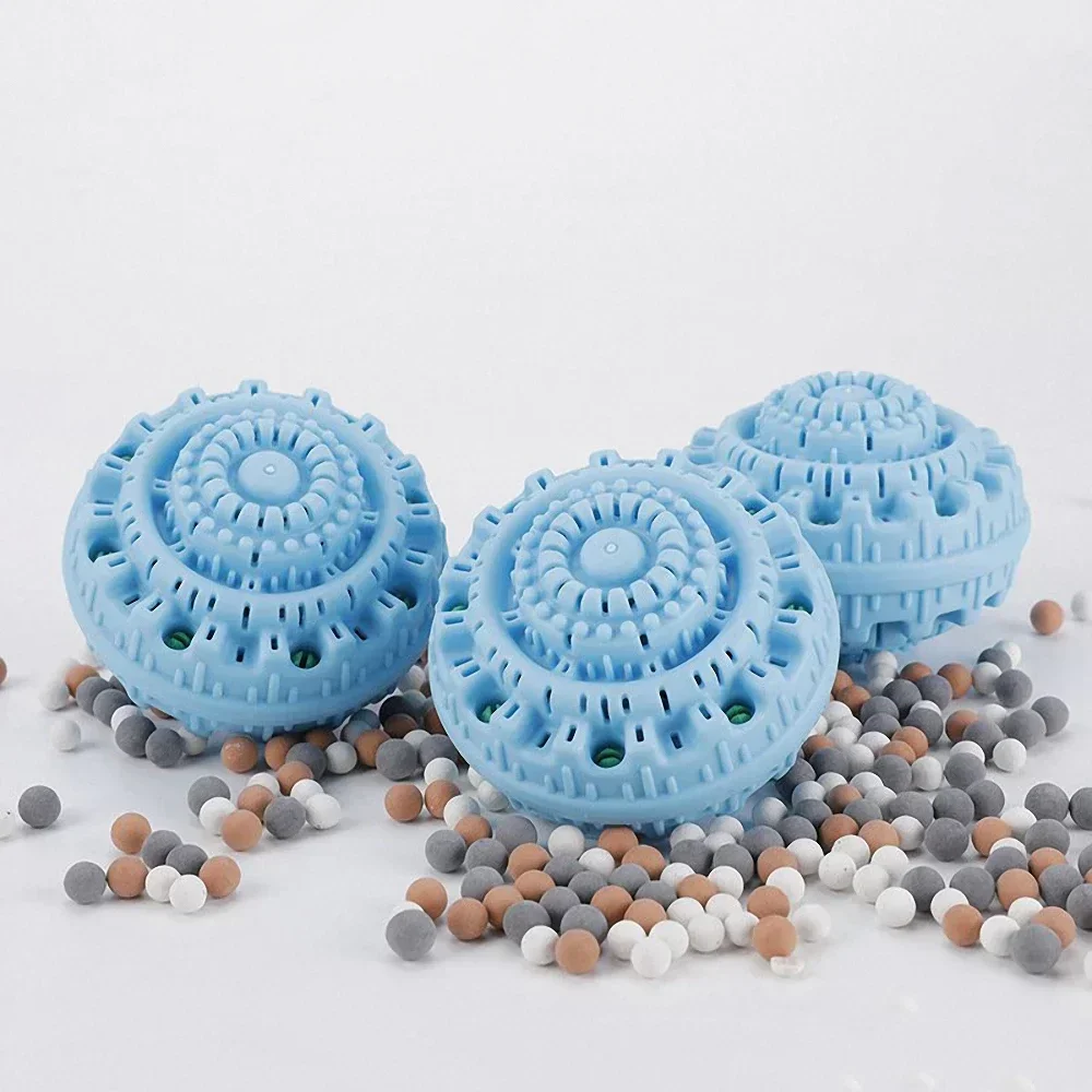 Reusable Magic Laundry Cleaning Ball Anti-winding Washing Products Machine Anion Molecules Household Cleaning Tools Color Random laundry ball
