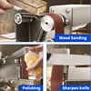 Belt Grinder 220v 110v Mini Grinder Diy Belt Sander For Cutlery Electrical Band Grinding Machine Sharpening Machine Polish Tools 4