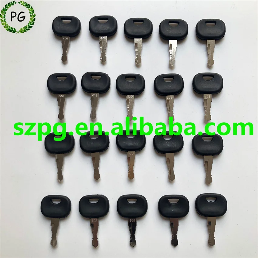 20 Pz 606 10221073 Chiave Di Accensione Per Liebherr John Deere Track Loader Heavy Equipment Starter