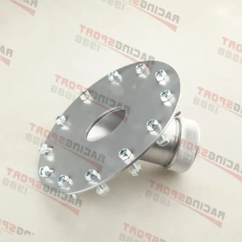 Aluminium Gelaste Olietank Vulhals met Dop 1,5'' 1 1/2'' OD voor Brandstoftanks