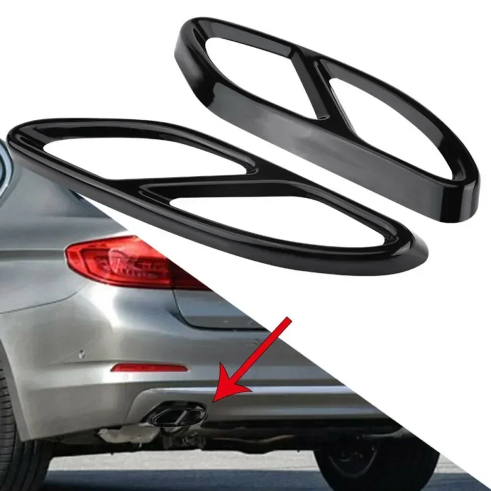 Enhance Your Car's Appearance with For Mercedes GLC C E Class W205 Coupe W246 W212 W213 W176 Exhaust Pipe Tip Cover