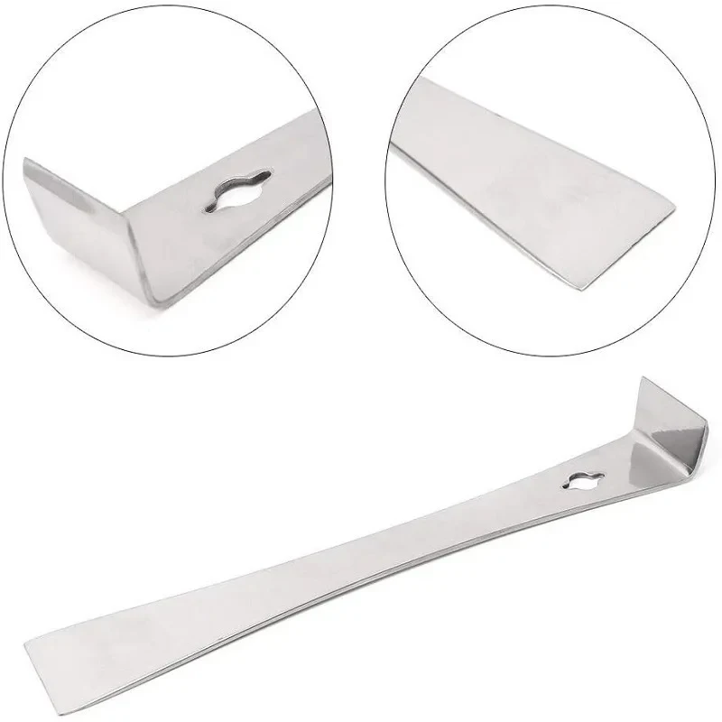 Honey Cutter Crowbar Scraper 3 in 1 Tool Stainless Steel Honey Scraping Knife Beekeeping Beekeeper Cutting Scraper Apicult