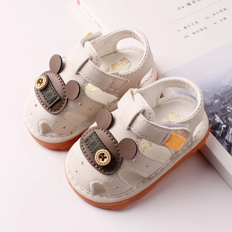 Summer Baby Boys Girls Sandals Shoes Toddler Newborn Shoes Pattern Soft Bottom Infant Non-slip Children