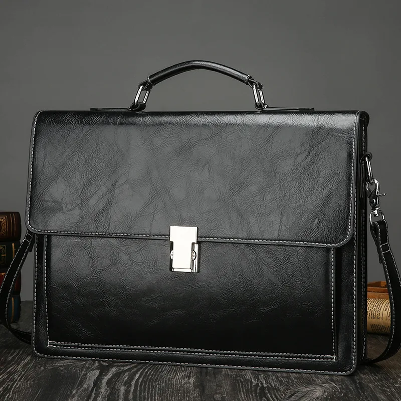 Synthetic Leather Laptop Business Bag Synthetic Leather Handbag