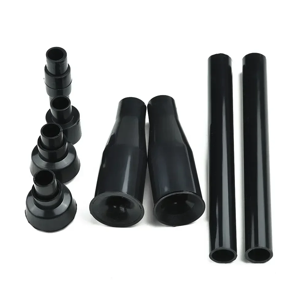 8 PCS Plastic Fountain Nozzles, Extension Tubes, Adapters, Fit Garden Water Pumps, fountain nozzles