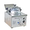 16L Commercial Electric Bench Type Mini Deep Pressure Fryer Oven For Broast Fried Chicken Stove Small Frying Machine 110V 2