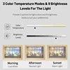 Decorative Led Light Painting USB Plug Dimming Wall Artwork Table Lamp Gift Indoor Sunlight Window Wooden Photo Night Luminous 2