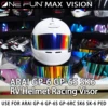 For arai gp6 sk6 ped Visor gp6s Lens GP-6 GP-6S GP-6RC SK-6 Helmet Visor Lens shield Mask Windshield Helmet Accessories anti 2