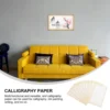 10 Sheets Chinese Painting Paper Drawing Rice Cardboard Professional Writing Portable Calligraphy Accessories 5