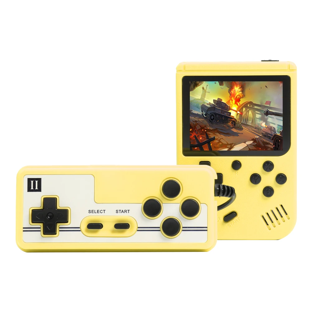 Built-In 800 Classic Games Retro Video Game Console Protable Mini Pocket Handheld Gaming Player with Tetris LCD Screen Kids Gift 