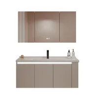 อ่างล้างหน้าเซรามิกแบบรวม, ตู้ห้องน้ำแบบรวมพร้อมช่องเก็บของด้านข้าง, โถสุขภัณฑ์, อ่างล้างมือ, อ่างล้างหน้า, อ่างอาบน้ำ 5