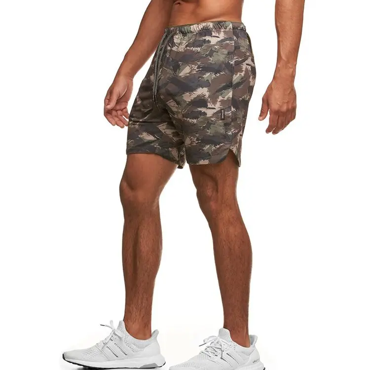 Invisible Open Crotch Pants Outdoor Sex Shorts Men's Summer Quick-Drying Beach Casual Pants Male Print Fitness Sweatpants Plus