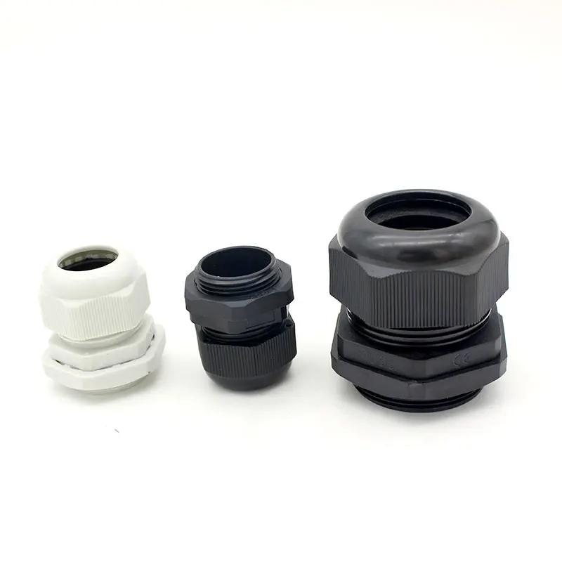 Nylon Cable Gland Plastic Cable Glands Waterproof PG7 PG9 PG11 Joints