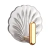 10Pcs Shell Shape Wall Hook Kitchen Bathroom Multifunction Punch Free Hooks Coat Hanger Home Decoration Paste Style Hooks New 5
