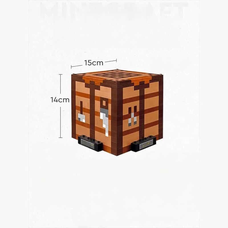 2025 MOC new The Crafting Table work building blocks home decoration toys for adults birthday Christmas gifts 5