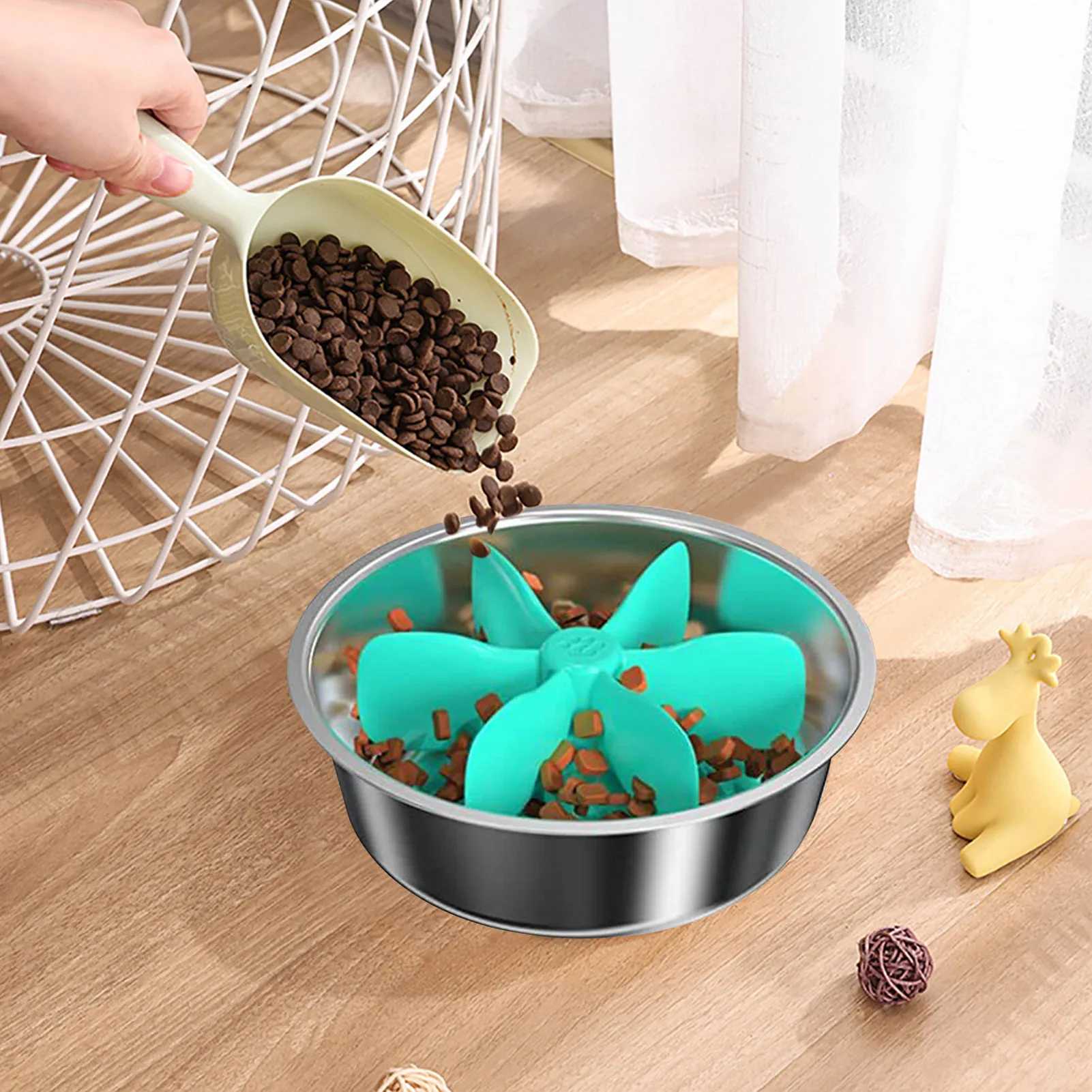 Spiral Slow Feeder Insert Spiral Slow Feeder Insert With Strong Suction