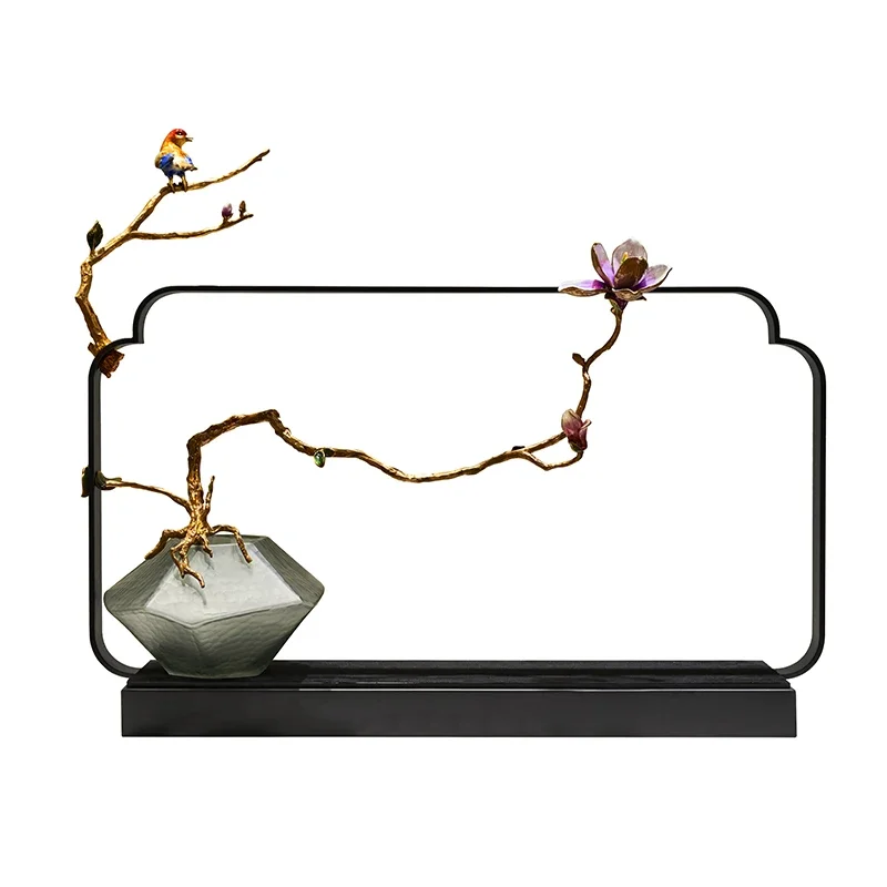 

Прямоугольная ваза большого размера, украшение для дома, современный стиль, настольное украшение 21x65x80 см