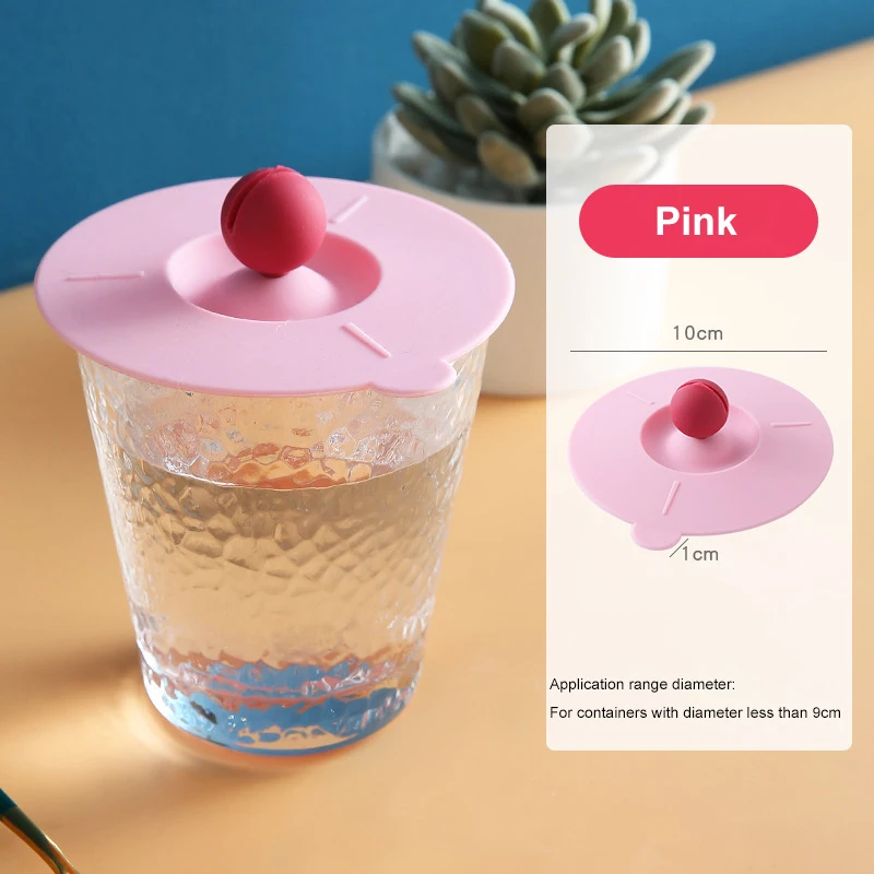 Tohuu Silicone Coffee Cup Lid Cute Silicone Mug Cup Cover Hot