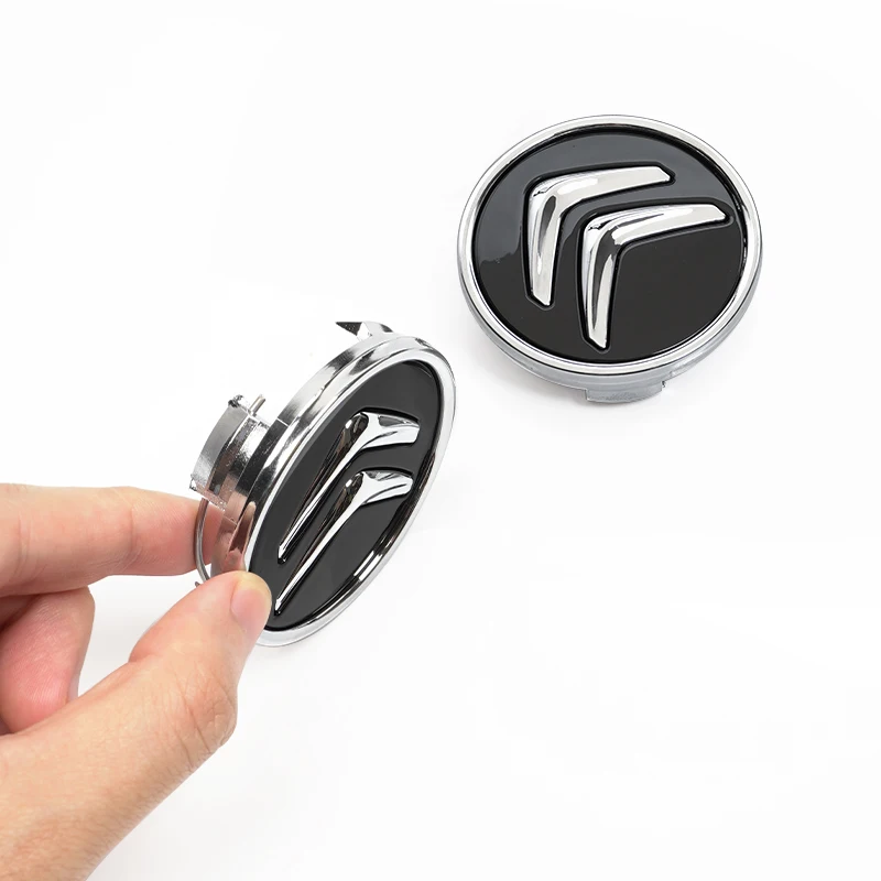 시트로엥 C1 DS3 C2 C3 Vts C4 Saxo C4L C5 C6 C8 Xsara C3-XR Picasso용 4개 자동차 휠 센터 커버 허브 캡 자동차 액세서리