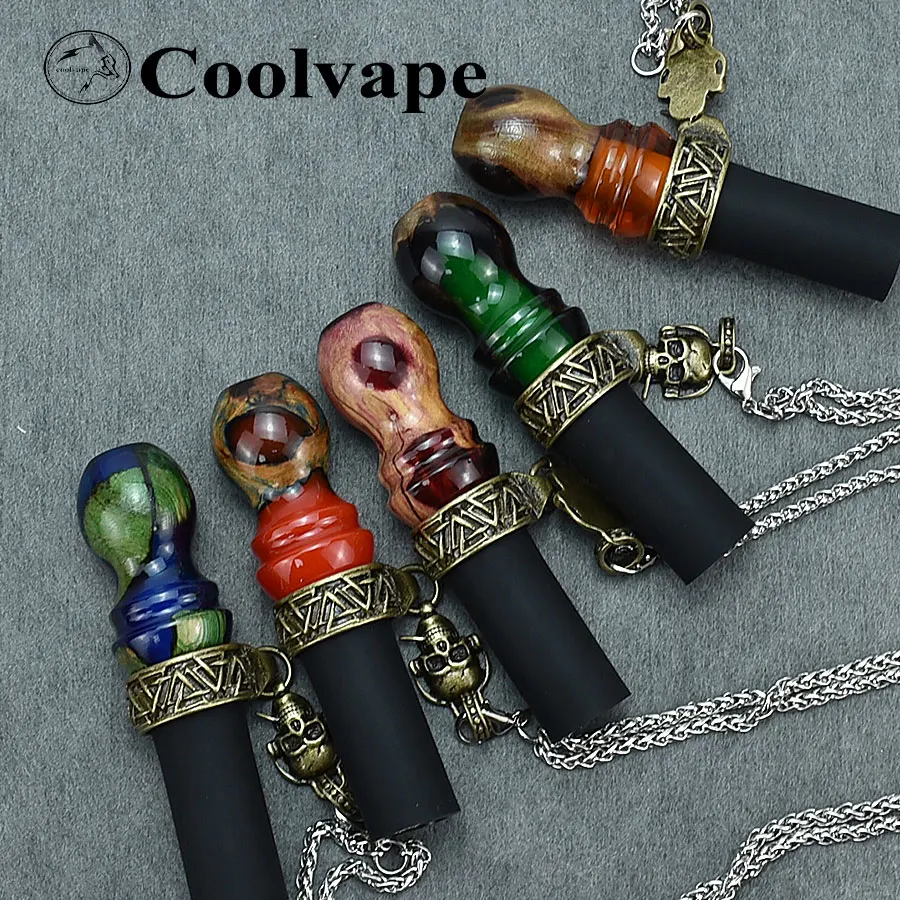 5PCShookahmouthpiecesstabilizedwoodresinHookahshishahookah