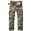 Men Combat Pants With Knee Pads Tactical Cargo Sport Trousers Camouflage Multicam Trekking Hunting Clothes（Not belt） 1