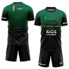 New Men's Padel Tennis Training Suit Premium Gradient Padel Shorts and T-Shirt Set Summer Quick Drying Sportswear Two-piece Set 4