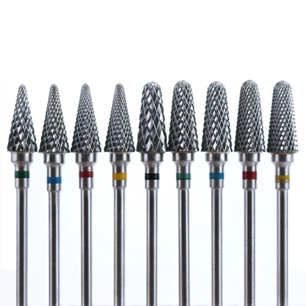 초경 네일 드릴 비트 밀링 커터 네일 파일 전기 회전 Burrs 매니큐어 드릴 머신 죽은 피부 액세서리 제거