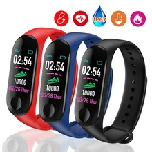 

Smart Watch Connected Watch Child Sports Fitness Bracelet Heart Rate Blood Pressure Men's and Women's Kids Watch Bluetooth M3